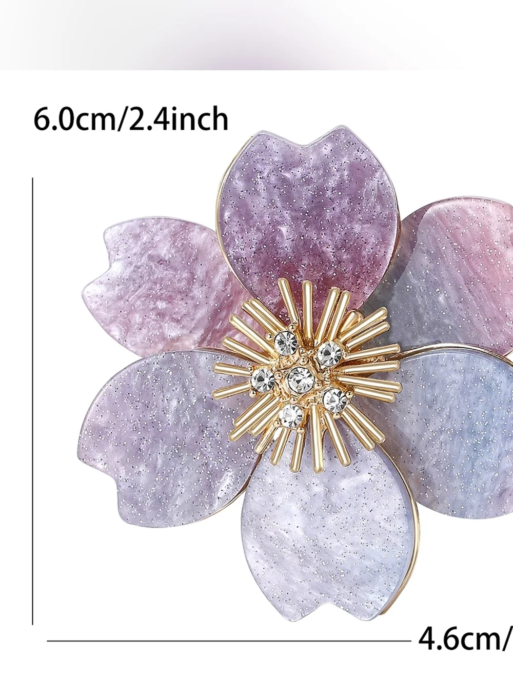 VQ Flower Brooch